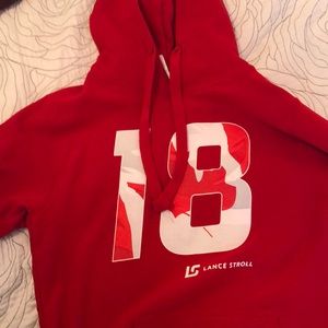 Red hoodie